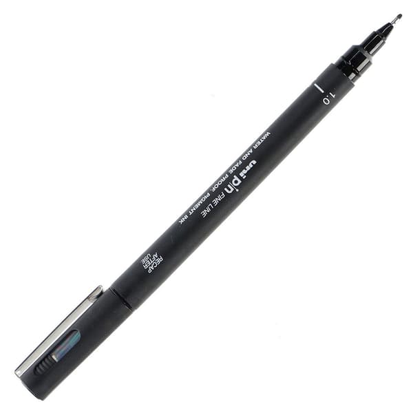 Professionel fineliner UNI-200 sort