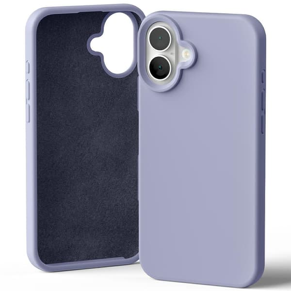 Mercury Silikonskal iPhone 16 Plus (6.7), LAVENDER GRAY/LAVENDER