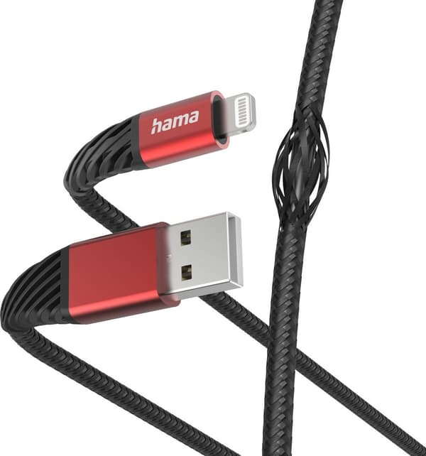 USB-kabel HAMA HAMA BATTERIKABEL/DATA “EXTREME” LIGHTNING, 1,5M