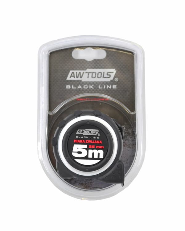 AWTOOLS ABS TPR RULLAMITTA 8m/ 25mm
