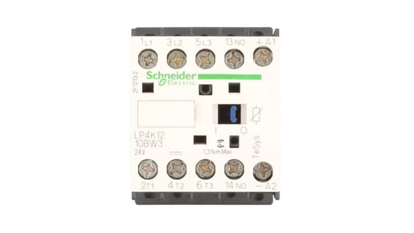 Effektkontaktor 12A 3P 24V DC 1S 0B LP4K1210BW3