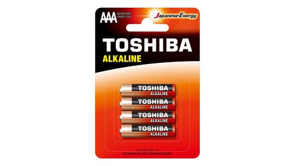 Toshiba High Power AAA/R03 Batteri 4 stk