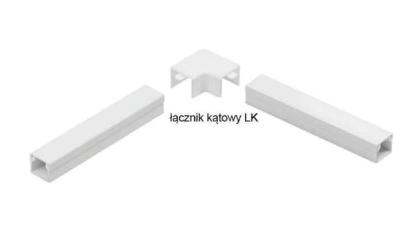 Fästen för elinstallationslister, batchkrok BIALY LK 35x18 (1st.)