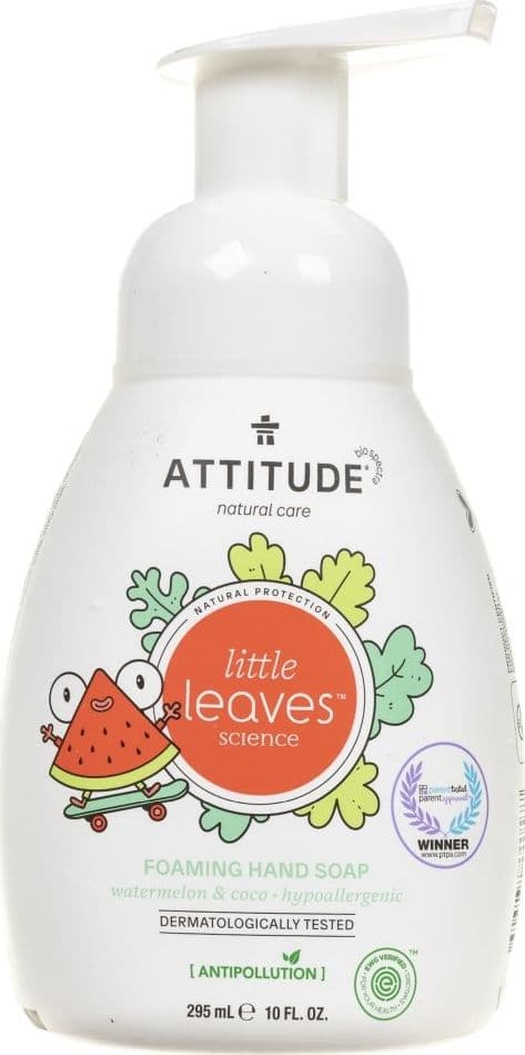 Attitude Sæbe i Skum til Børn Vandmelon og Kokos