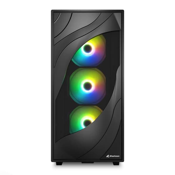 Rebel C80G RGB (svart, härdat glas)
