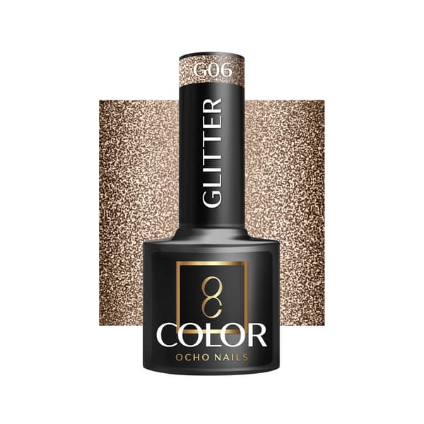 OCHO NAILS Glitter gel polish G06 -5 g