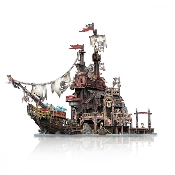 3D Puslespil Piratbugt