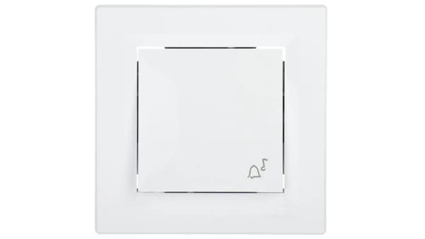 Schneider Electric Trykklokke Aspora hvid - EPH0800121