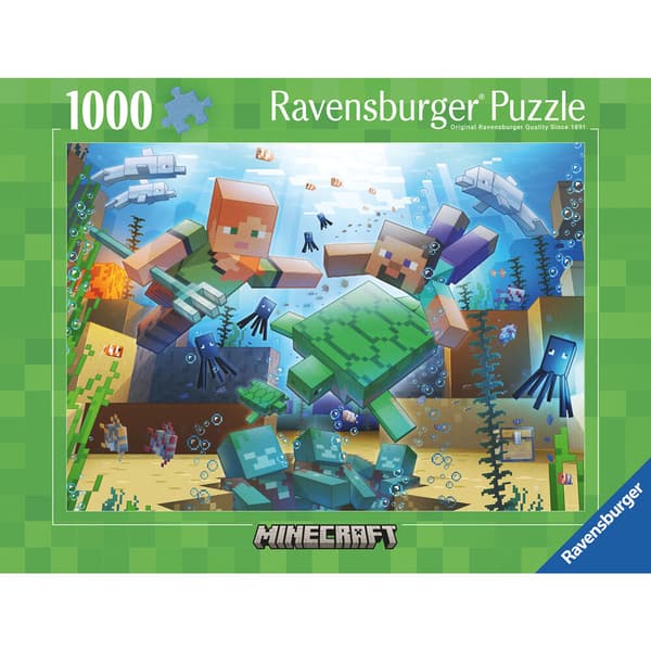 Puslespil 1000 Minecraft Mosaik