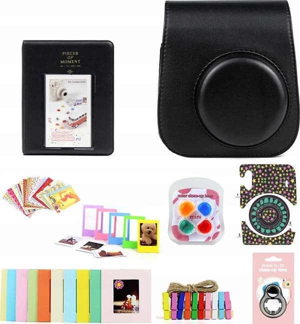 LoveInstant suojasarja 8in1 Instax Mini 11 musta