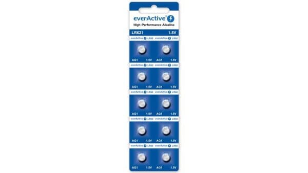 G1 10BL EverActive Alkaline LR621