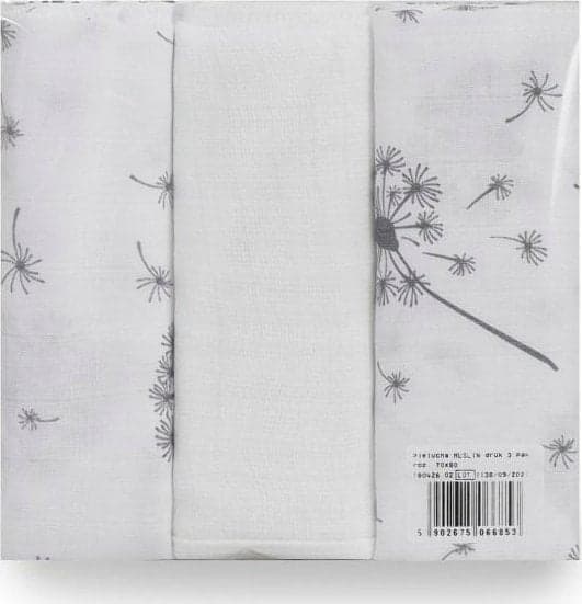 MATEX BLÖJA MUSLIN TRYCK 3-PACK STORLEK 70X80CM