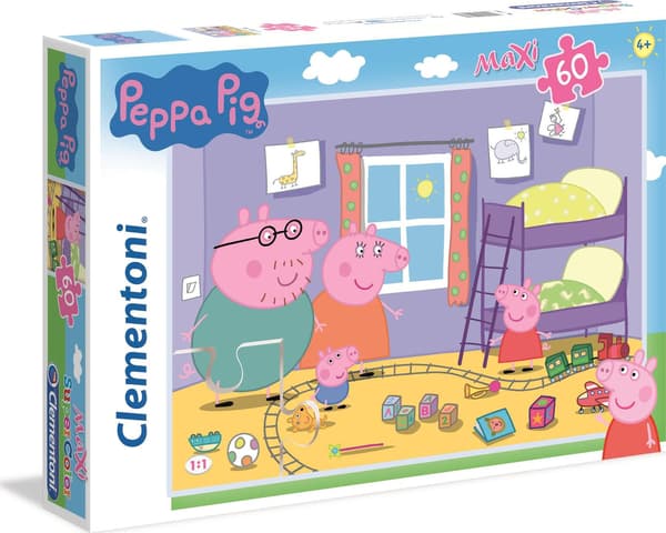 Peppa Pig Maxi pussel 60 bitar