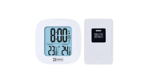 Emos Trådløst Udendørstermometer LCD E0127