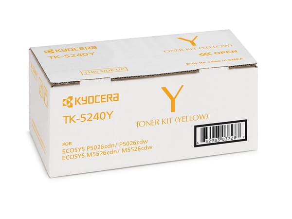 Kyocera tonerpatron TK 5240Y - gul