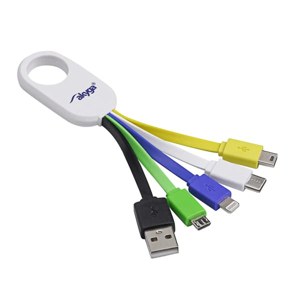 Nøglering USB 5-i-1 AK-AD-51