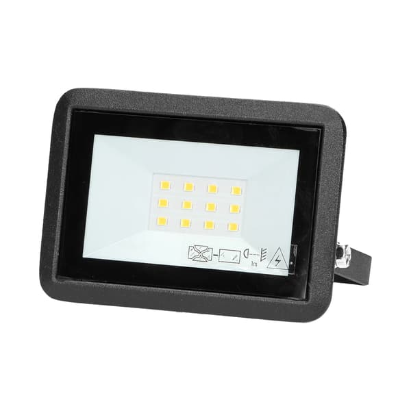 FARO LED-belysning 10W, 800lm, IP65, 4000K, aluminium + glas