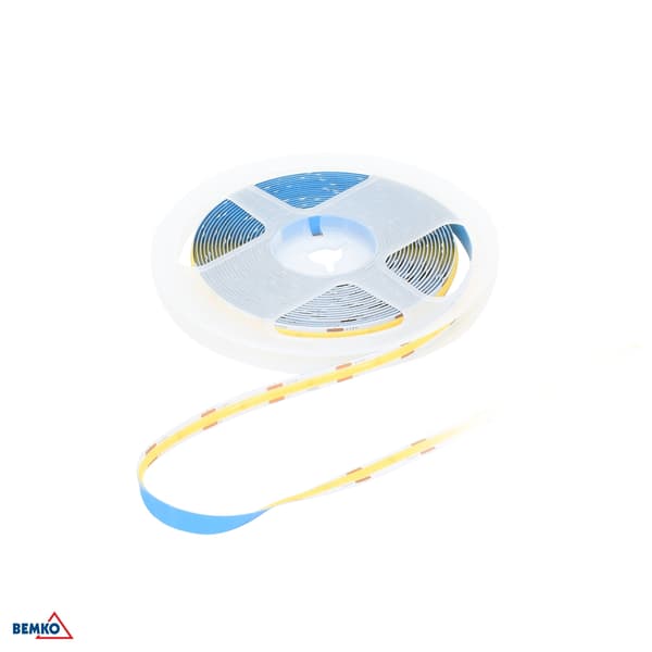 PREMIUM 12V DC COB LED-tejp 2400LED/5M 7W/1M IP20 Kallvit