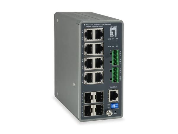 LevelOne IGU-1271 - switch - 12 porte