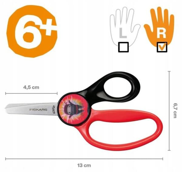 FISKARS MORPH BØRNESAKS 13CM. NINJA