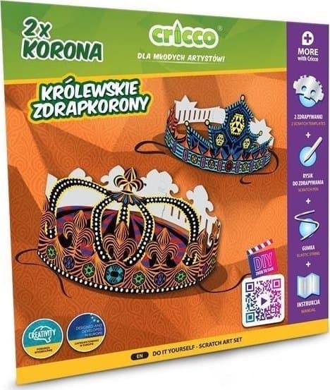 Gør-det-selv-sæt - CRICCO Royal Scratch Crowns