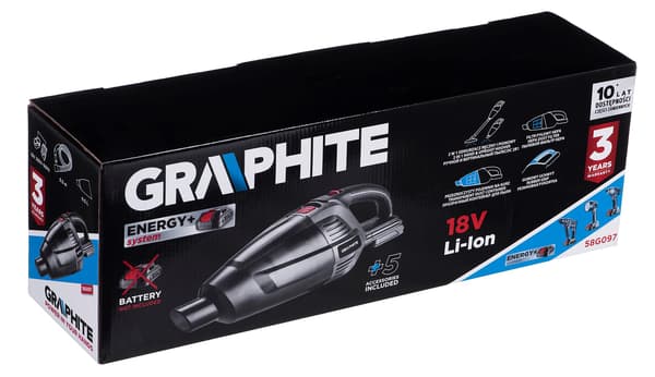Håndstøvsuger Grafit 58G097