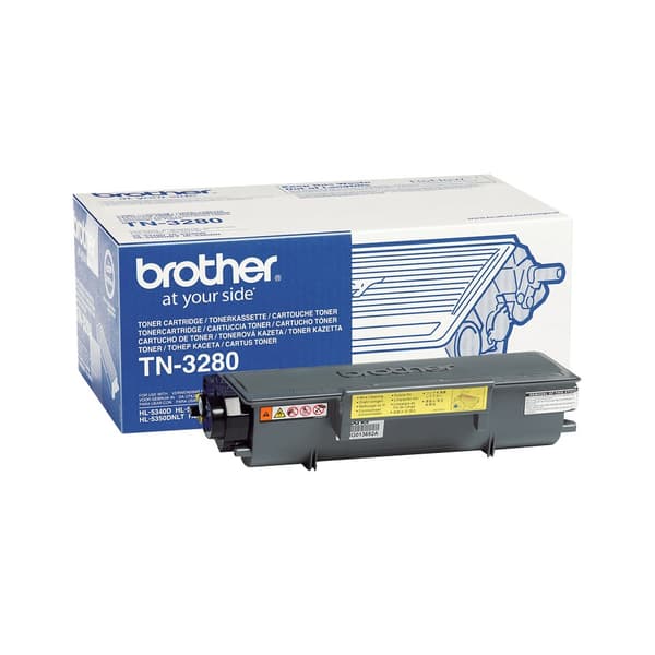 Brother TN3280 tonerpatron - Sort