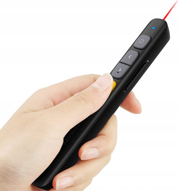 Fjernbetjening med laserpointer til Norvia N29 multimediepræsentationer