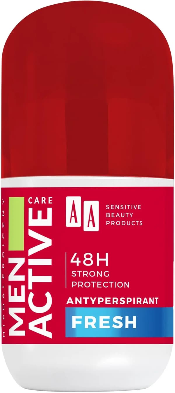 AA Men Active Care Deodorant Antiperspirant Roll-on Fresh 50ml