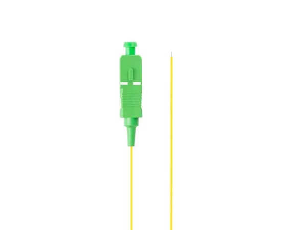 Pigtail SM SC/APC Semi Tight 9/125 G657A1 2M Gul