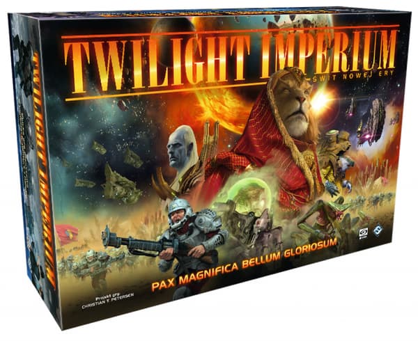 Galakta-lautapeli Twilight Empire: Uuden aikakauden vaihto