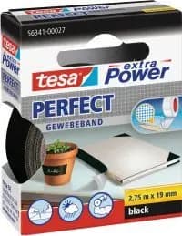 Tesa tesa extra Power Perfect tekstiltape 2,75m 38mm brun