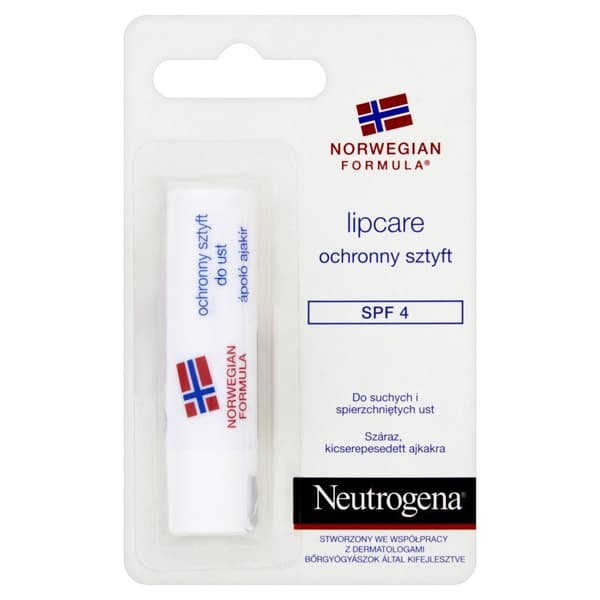 Neutrogena Norwegian Formula huulivoide SPF 4 4,80g