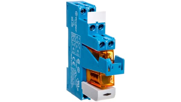 Relæ koblingsmodul 2P 8A 24V AC til DIN-skinner 48.52.8.024.0060SPA