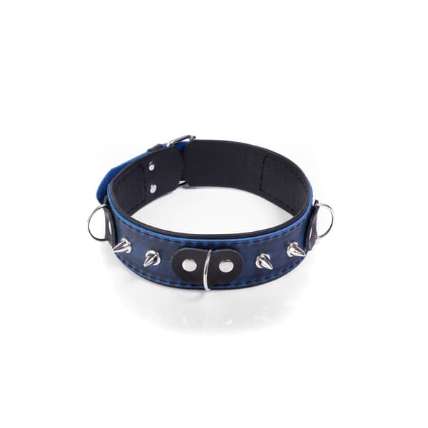 Halsband Crazy Horse Blå, Liten