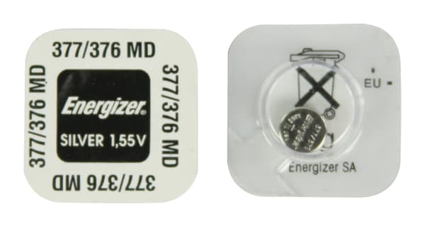 Energizer SØLV OKSID 377/376 MBL1 EN377/376P1