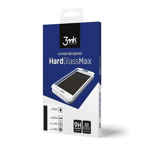 3mk Hardglass Max til iPhone 8 sort