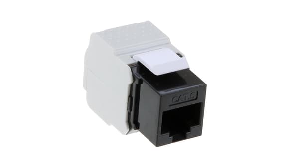 INTELLINET Cat6 Keystone-liitin RJ45 UTP työkaluton