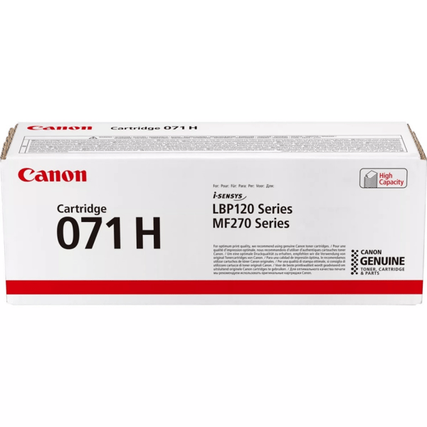 Canon Tonerpatron 071 H sort