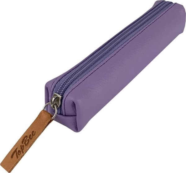 Penalhus mini rektangel Lilla pastel