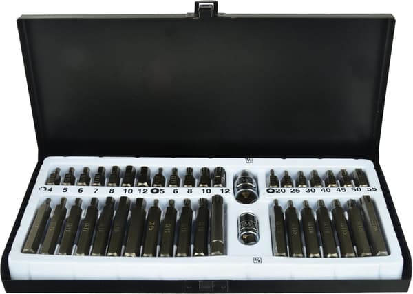 Torx-avainsarja CRV 40 osaa, metallilaatikko (10)
