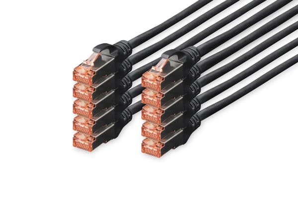 DIGITUS patchkabel Professional - 2 m - sort