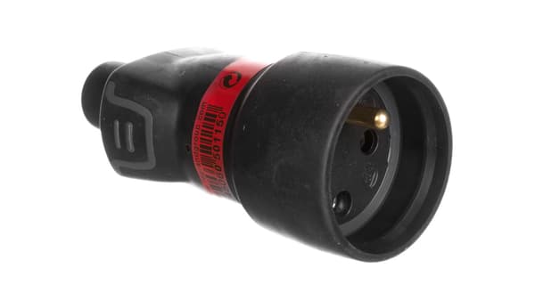 HELMO Bærbar gummistikdåse 2P+Z 16A IP44 50115