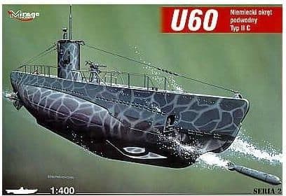 Undervandsperiode \"U60\" U-BÅD