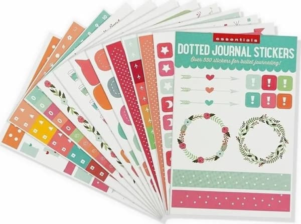Bullet Journal -suunnittelijatarrat 500 kpl
