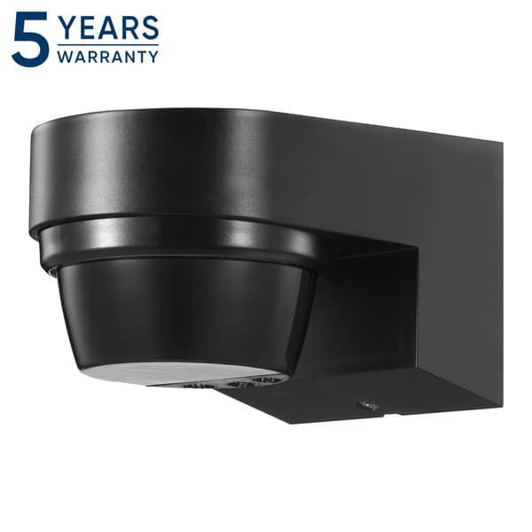 Liiketunnistin 240°, IP65, 2000W, musta