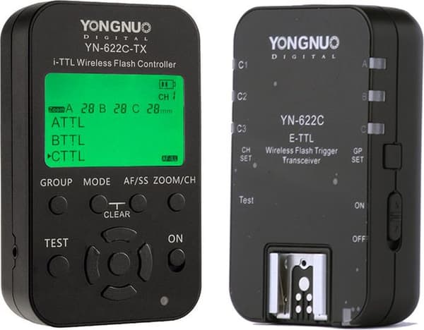 Yongnuo Controller Kit + Radio Trigger YN622C-KIT til Canon