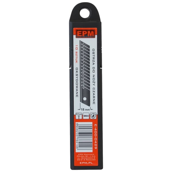 KNIVE 18MM 10 STK SORT