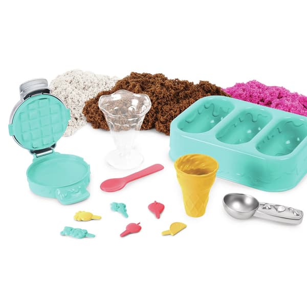 Kinetic Sand Is og Lækkerier Glaces sæt