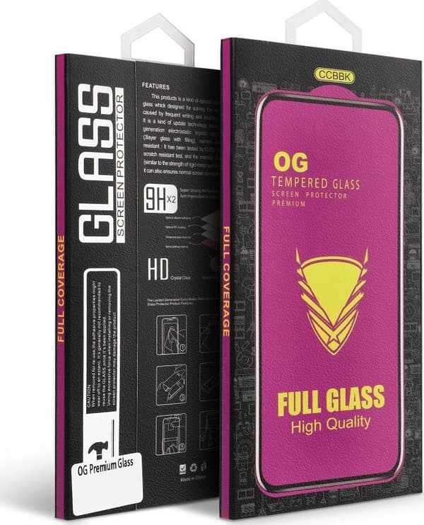 OG Premium hærdet glas - til Samsung Galaxy A53 5G sort
